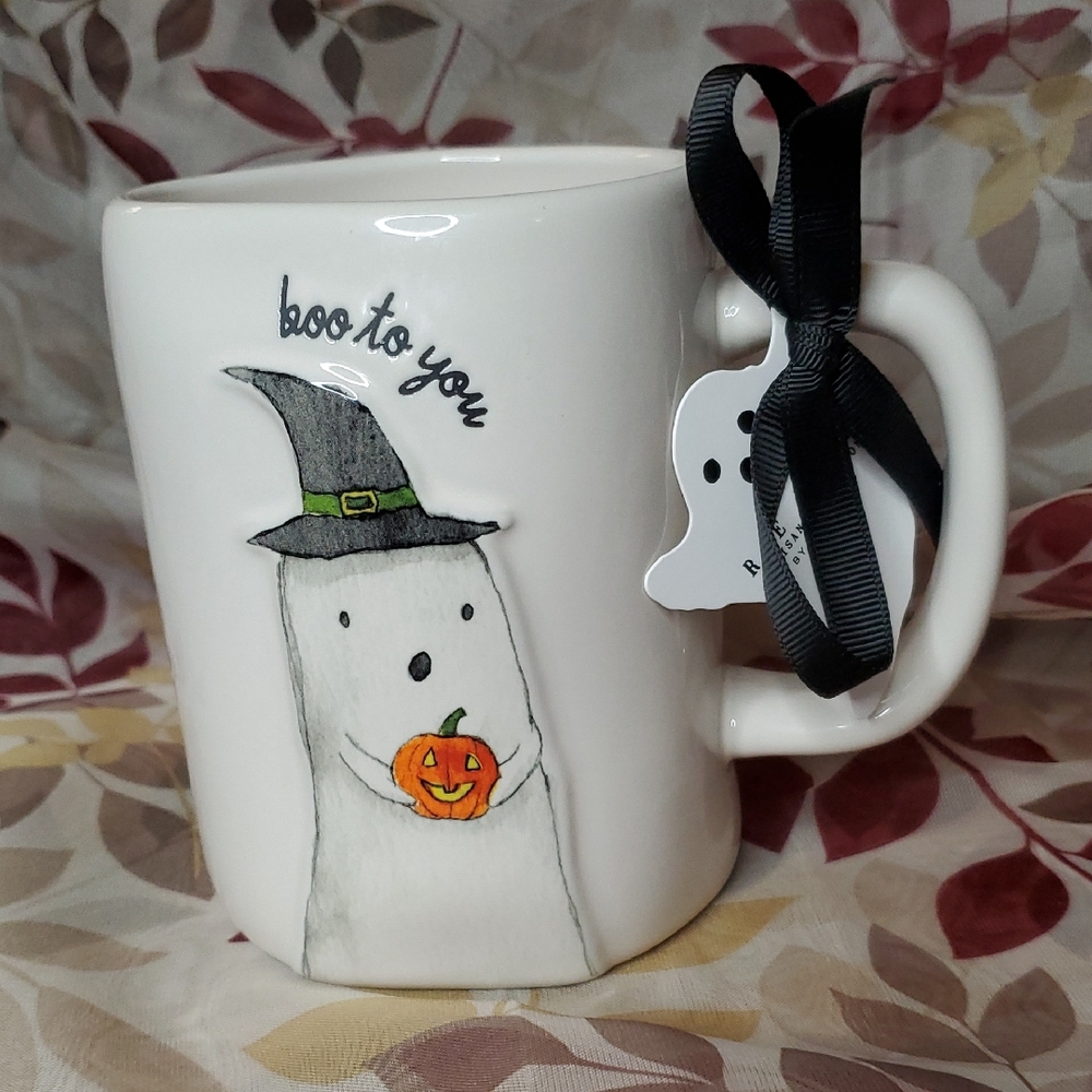 Rae Dunn Halloween Ghost‎ Mug